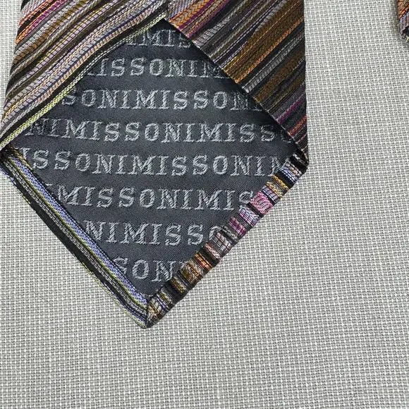 Missoni striped tie